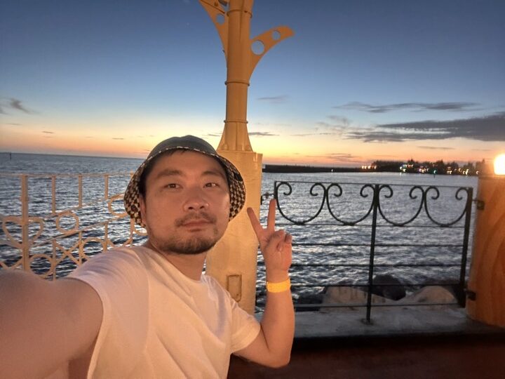 冲绳的日落真的很美啊，海滨城市的日落看不腻